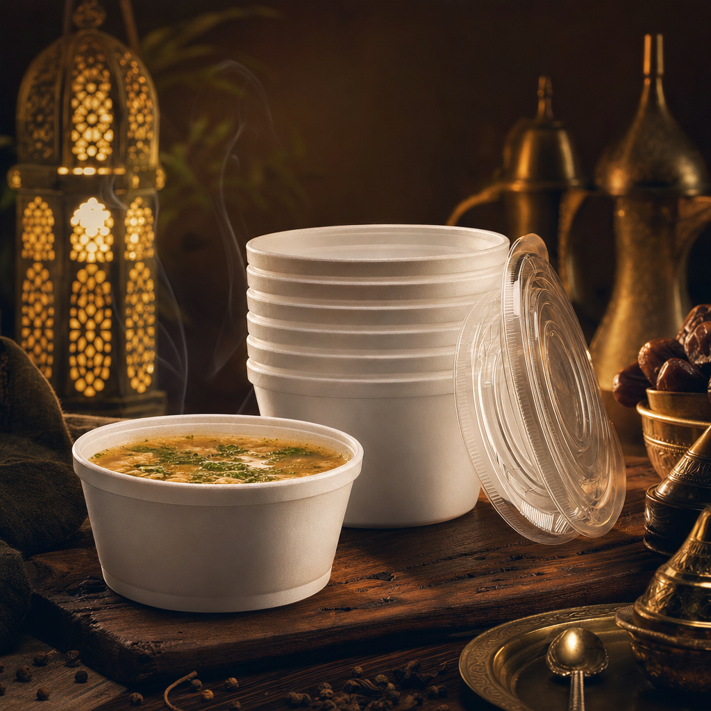 أوعية فوم للشوربة